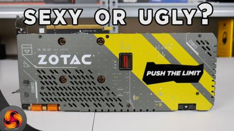 Zotac GTX 1070 Ti AMP Extreme Review - It's LOUD, YELLOW and FAT!