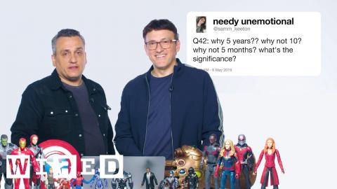 The Russo Brothers Answer Avengers: Endgame Questions From Twitter | Tech Support | WIRED