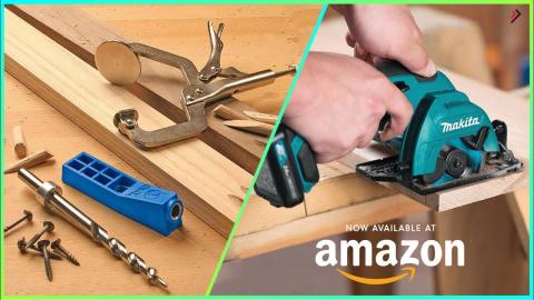 7 Amazing Woodworking Tools You Should Have Available On Amazon