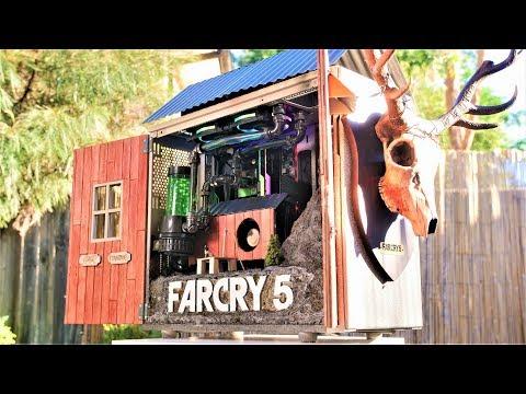 Project FARCRY 5 - ULTIMATE $4300 GIVEAWAY CUSTOM WATER COOLED GAMING PC - Time Lapse Ubisoft