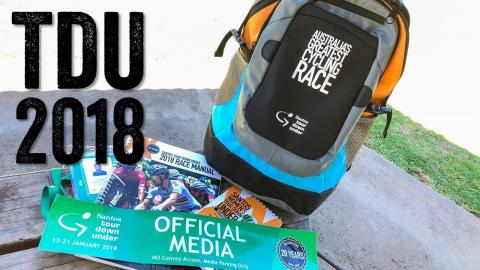 Tour Down Under 2018: What's in the media/press bag?