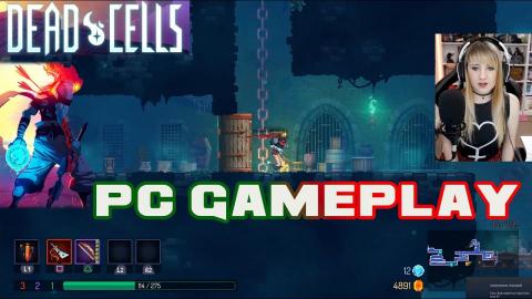 DEAD CELLS PC - Live GAMEPLAY - Rogue Lite Castlevania inspired!