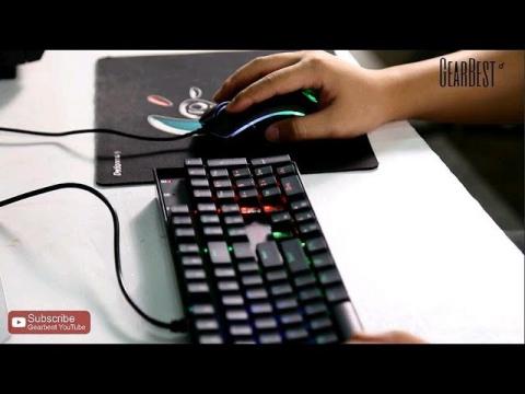 Redragon K551RGB -1 NKRO RGB Mechanical Keyboard & Mouse for LOL - Gearbest.com