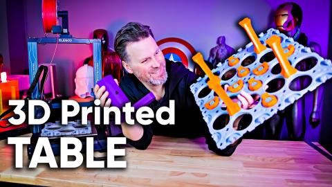3D Printing a Gaming Table