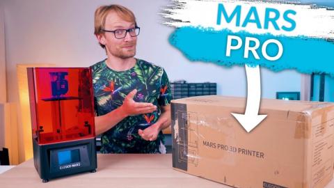 Was live: Still kinda not available - Elegoo Mars Pro unboxing!