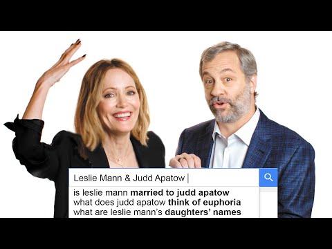 Leslie Mann & Judd Apatow Answer the Web's Most Searched Questions | WIRED