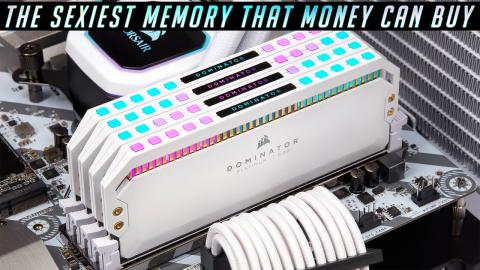 Corsair Dominator Platinum DDR4 RGB - WHITE (can you afford it ?!)