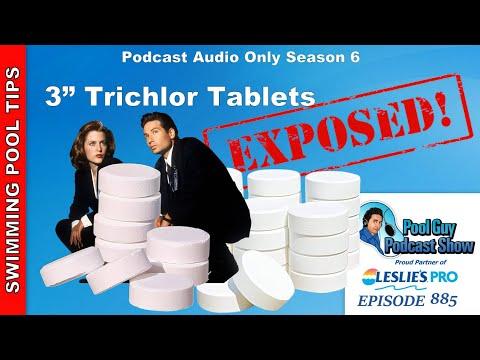 3" Trichlor Tablets Exposed!