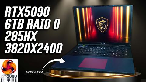 MSI Titan 18 HX AI: The Most Powerful Laptop We Have Tested