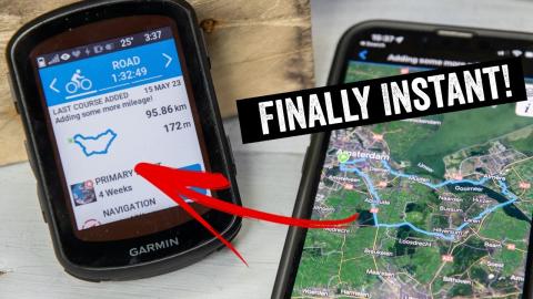 Quick Tips: New Garmin Edge x40 Series Mid-Ride Course Changes