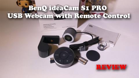 BenQ ideaCam S1 PRO USB Webcam with Remote Control REVIEW