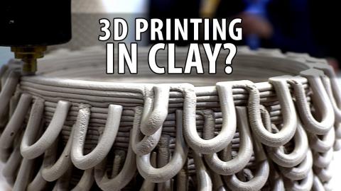 3D Printing Clay? The Bottery from Emerging Objects at Bay Area Maker Faire #BAMF2018