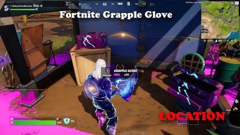 Grapple Glove LOCATION Swing 50 meters or more with the Grapple Glove without touching the ground