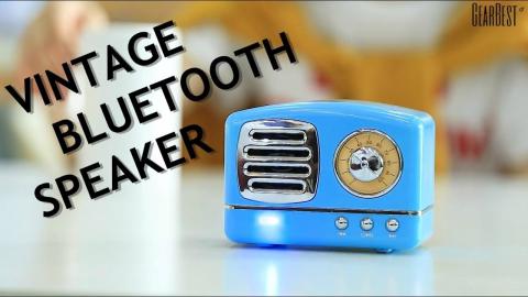 Vintage Mini Bluetooth Speakers Dosmix HM11 - GearBest