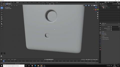 Tips & Tricks for Blender 2.8 | Create Holes in a Mesh with clean Topology