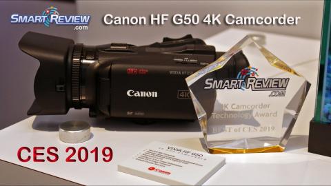 Best of CES 2019 | Canon Vixia HF G50 4K Camcorder | SmartReview.com