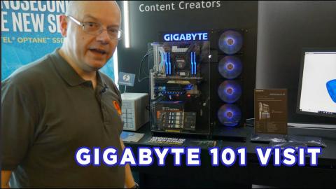 Gigabyte 101 Visit at Computex 2018