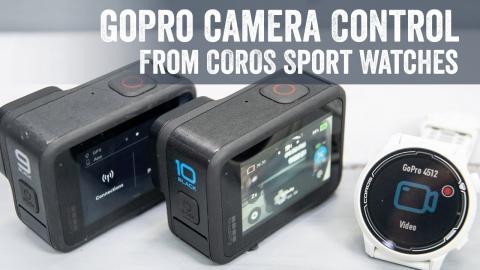 Quick Tip: COROS Adds GoPro Camera Control