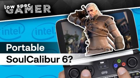 How to run Soul Calibur 6 on a low end PC | Ultra low graphics on GPD Win 2