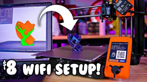 Add WIFI to your Prusa Mini for $8 dollars!