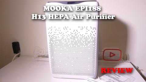 MOOKA EPI188 H13 HEPA Air Purifier REVIEW