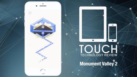 Monument Valley 2 -  A world of illusion in the style of M.C Escher