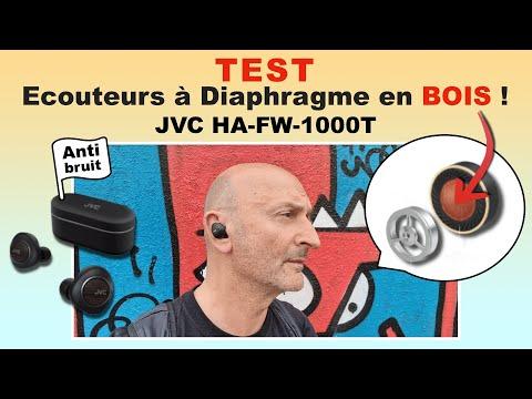 TEST : PREMIERS Ecouteurs Antibruit à Membrane en BOIS au Monde (JVC HA-FW-1000T)