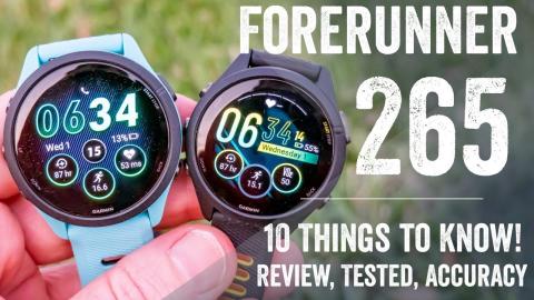 Garmin Forerunner 265S/265 In-Depth Review: Even More Data!